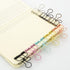 Hollow Out Paper Binder Clip - Invoice Bill Clip - Office Supplies Pack of 10 (M, Bronze)