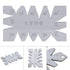 Cutting Angle Gage Template Metalworking Screw Thread Gauge Measuring Tool Stainless Steel