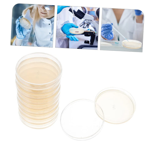 40 Gatuida Pcs Nutrient Agar Plate Tool Kit Petri Dish with Lid Agar Agar Powder Science Fair Projects Tool Potato Agar