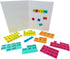 Foam Phonics Set Magnetic Foam Reading Tiles with Folding Magnetic Board Homeschool and Classroom Portable Magnetic