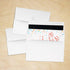 LUXPaper A2 Foil Lined Invitation Envelopes | 4 3/8" x 5 3/4" | White w/Black LUX Lining | 70lb. Text | 50 Qty