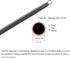 MECCANIXITY Spring Tube Bender for 3/8" PVC Pipe, OD 12 mm/0.5", 520 mm/20.5" Long, Steel Pipe Bending Tool