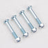 Comidox 2Pairs Metal Zero Gravity Chair Replacement Accessories Screws & Nuts Fabric Repair Kits for Your Folding Bed