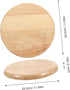 BESTYASH Wooden Round Stool Replacement Seat Easy to Clean Practical Design for Kitchen and Dining Room for Home