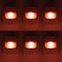 KINUR 6 Pack LED red Night Lights Plug into Wall, Dusk to