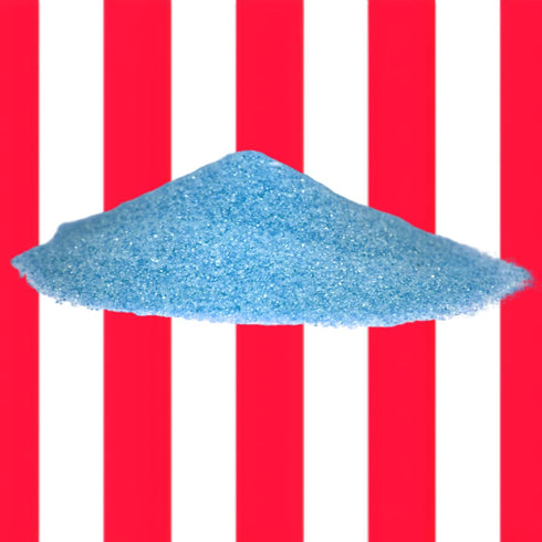2 lb (32 oz) Blue Raspberry Flossugar Pre-Mixed, Ready-to-Use Cotton Candy Sugar Sweet, Cake-Inspired Flavor Perfect