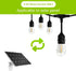 3V Bulbs S14 E26 Bulbs, 1W 100LM 2700K, 15-Pack, Visther DC Low Voltage Solar String Light Replacement, Waterproof LED
