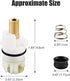 RP25513 Faucet Stem Replacement for Delta two handle Faucet Repair Kit with RP24096 cartridge RP4993 Seat and Spring RP24097 Turn stop1/4, 2 pack