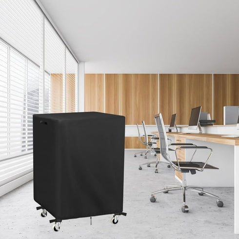 CNANRNANC 210D 72x46x102cm Waterproof Oxford AV Cart Cover Fits Multi-Functional for MEDIA Carts And Presentation