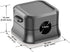Magnetic Cable Clips, 6 Pack Cord Organizer Holder for Desk Cable Management, Adhesive Wire Keeper.
