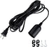 15 E26 Switch(Bulb Simple Deluxe Feet Extension Hanging Lantern Pendant Light Cord with Socket, Featuring an On/Off Not