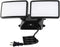 FAGUANGAO Dusk to Dawn LED Security Light,18W Plug in Flood Light Outdoor,5000k