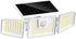 INCX Solar Motion Sensor Lights Outdoor, 3 Heads Security Lights Solar Powered,