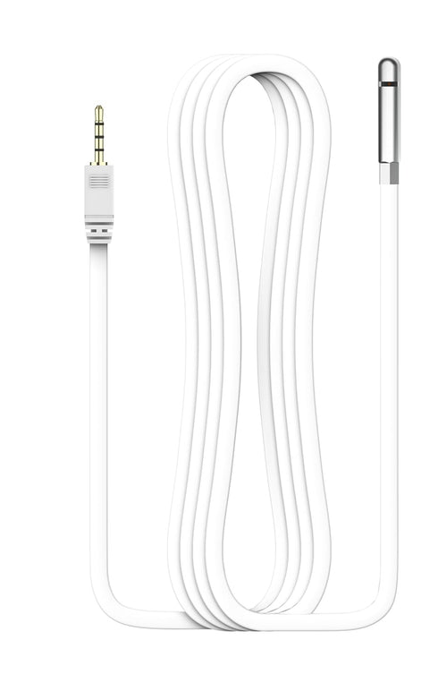Elitech External Temperature and Humidity Probe, Temperature and Humidity Sensor Matches with RCW-360Pro Device only, Monitor -40~176?(-40~80?), 0~100% RH, Audio Plug Connector, 16.4ft