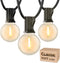 RTTY Outdoor String Lights 50 FT, Patio Light for Outside, Waterproof G40