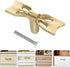 2sets Uonlytech Retro Brass Bow Drawer Pulls for Cabinets and Dressers Unique Bowknot Design Handles for Wardrobe