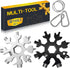 Stocking Stuffers for Men - Multi Tool 2 Pack, 18 in 1 Snowflake Hand Tools, Portable for Outdoors