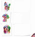 The Best Card Company Assorted Blank Greeting Card Box Set - Includes 20 Cards + Envelopes - 10 Unique Designs -