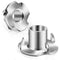 Etauwe 5/16"-18 T-Nuts 304 Stainless Steel, 4-Pronged Tee Nut for Wood, Rock Climbing