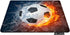 Sport Rectangle Gaming Mousepad, Cool Soccer Ball Art, Amazing Football Pattern Mouse Pad for Computer Desk