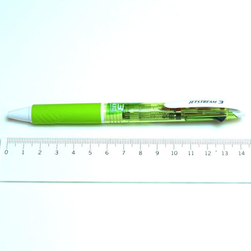 Uni Ballpoint Pen Jetstream 3 Color Black, Red, Blue Ink 0.7mm, Green (SXE340007.6)