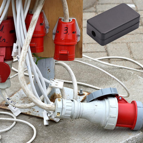 Auniwaig 10Pcs Plastic Electronic Project Junction Box Enclosure, Dustproof Waterproof Project Boxes for Indoor Outdoor