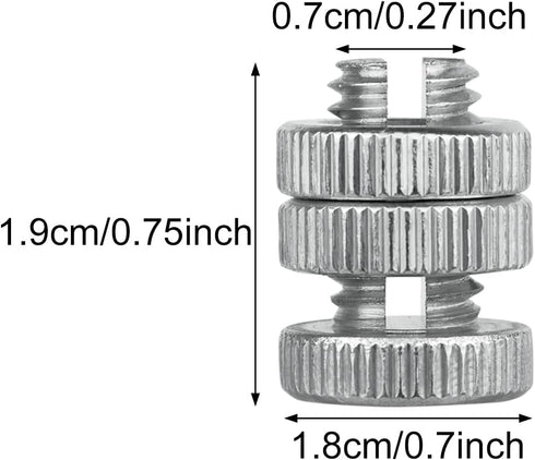 Split Bolt Joint Clamp Wire Connectors, 20 Pieces for Multiple Electric Fence Line Tap Clamp