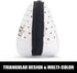 Sooez Wide-Opening Pencil Pen Case, Lightweight & Spacious Zipper Stationery Bag with Triangular Design for Adults,