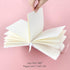 Cute Cartoon Notebook, Kawaii Journal, Japanese Sketchbook, Leather Cover Diary, Light Pink Travel Notebook