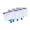 hand2mind Place Value Answer Board, Dry Erase Board Sets, Math Classroom Supplies, Base 10 Math Manipulatives (Pack of