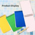 Spiral Notebook, 6Pcs Small Notebooks, Pocket Notebook, 3" x 5", Top-Spiral Notepads, 75 Sheets Per Notebook