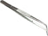 HTS 171C6 6.25" Curved Stainless Steel College Tweezers