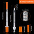 31g 0.5cc 1/4 Inch-6mm Syringes Compatible U-100 Accurate Measuring for Liquid Individually Sealed Packaging (Pack of 100)