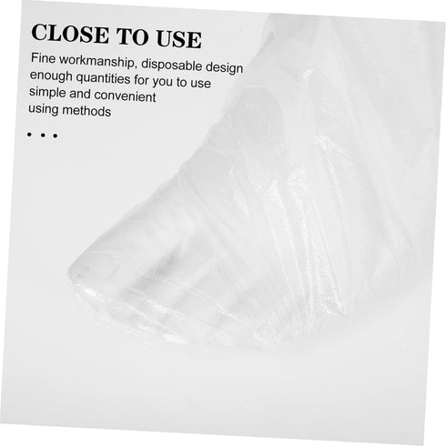 200pcs BESPORTBLE Disposable Foot Covers Non-Slip Booties for Salon Use for Spa and Foot Care and Protection