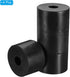 PATIKIL Multi Purpose Rubber Spacer, 4 Pcs 2.4"OD 0.7"ID 1.6"Thick Neoprene Round Anti-Vibration Isolation Pads for