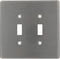 Leviton 84109-40 SS WP 2G TGL OVERSIZED