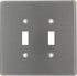 Leviton 84109-40 SS WP 2G TGL OVERSIZED