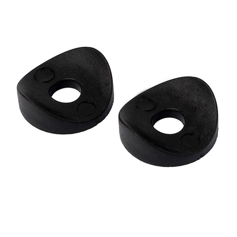 uxcell 25mm x 8mm x 9mm Plastic Machine Round Spring Deck Washers Fastener Black 12 Pcs