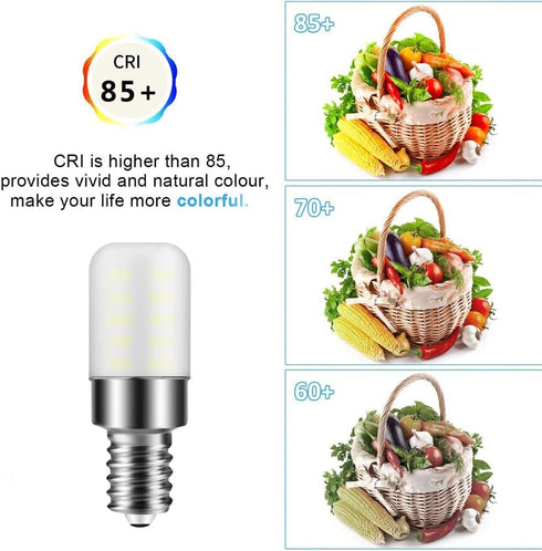 E12 LED Bulb 3W T6 Candelabra Base Warm White 3000K 120V 25W Incandescent Replacement for Chandeliers, Christmas