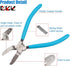 Mutipurpose Diagonal Cutting Pliers Wire Flush Cutters Car Push Retainer Rivet Trim Clip Pry Puller Clips Panel Assortments Puller Auto Body Tools by yisige