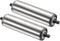 PATIKIL Conveyor Roller 2" Diameter, 8" Length, 2 Pack Stainless Steel Gravity Replacement Parts