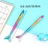 Pack of 24 Mermaid Pens - Creative Liquid Gel Ink Rollerball Pen for School, Home, Office, Gifts