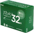 Plus ST010VN 30-713 Flat Stapler, 32 Bound - Green