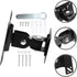 NUOBESTY 360-degree 14-27 Inch Universal Rotatable Monitor Mount Stand Metal Shaft for LCD Screens, Wall Mount Bracket