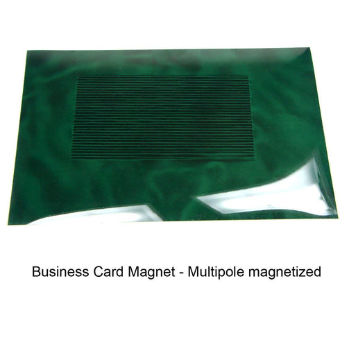 Green Magnetic Viewing Film 4x6 | Cool Magnets Science Kit for Physics Education and Magnetism Demonstrations