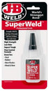 J-B Weld 33120H Super Glue - Clear SuperWeld Glue 20g