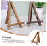 Lurrose Wooden Tripod Display Stand, 1pc Tabletop Phone Holder, Wooden Plate Easel, Mobile Phone Rack