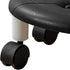 Keebgyy Round Low Rolling Stools, Universal Wheels Stools, Round Rolling Stool, Universal Wheel Small Roller Swivel