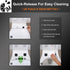 1M (1 Family Toilet Seat, Patented Slow Close & Quick Releasing Technology, Anti-Wiggling, Easy to Install and Clean
