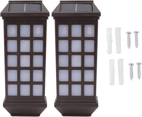 Naroote Outdoor Solar Wall Lamp - LED Garden Sconce Light